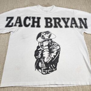 White Graphic Tee - Men's Band Shirt